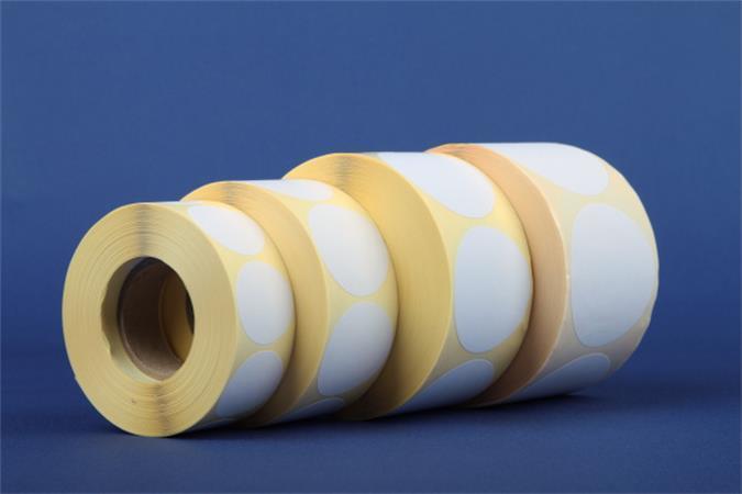 استيكر مط دائري قطره 5سم البكرة 1000 تكيت