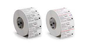 استيكر 2.5*5 حراري