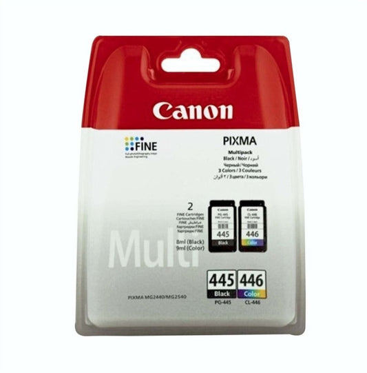Canon 446+445 Original Ink Cartridge Combo