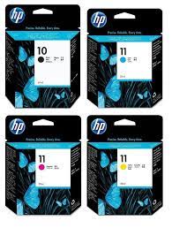HP 10+ 11 (4 Colors) Original Ink Cartridge