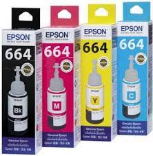 Epson 664 EcoTank Ink Bottle (4 Color)